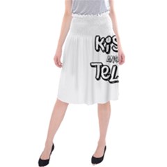 Kiss And Tell Midi Beach Skirt by Valentinaart