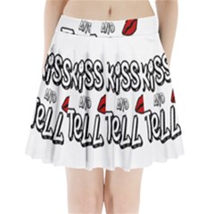 Kiss And Tell Pleated Mini Skirt by Valentinaart