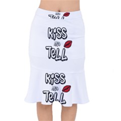 Kiss And Tell Mermaid Skirt by Valentinaart