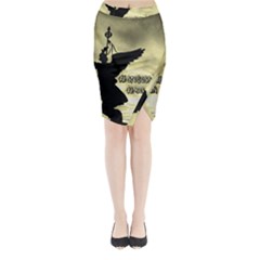 Berlin Midi Wrap Pencil Skirt by Valentinaart