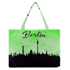 Berlin Medium Zipper Tote Bag by Valentinaart