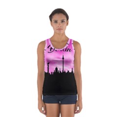 Berlin Women s Sport Tank Top  by Valentinaart