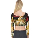 Attack of the 50 ft woman Long Sleeve Crop Top View2