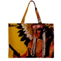 White eagle Zipper Mini Tote Bag View2