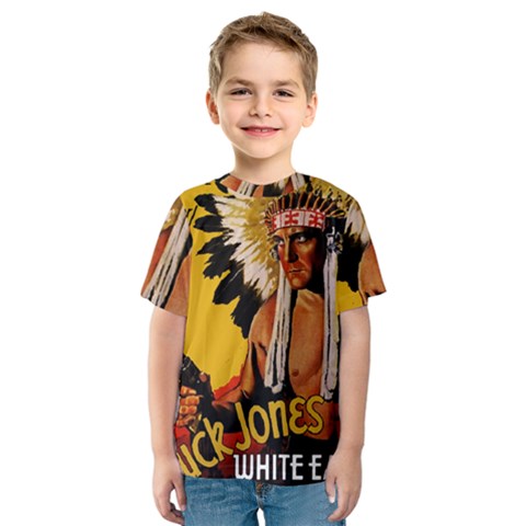 White Eagle Kids  Sport Mesh Tee by Valentinaart