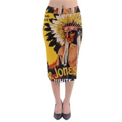 White Eagle Midi Pencil Skirt by Valentinaart