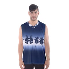 Tropical Sunset Men s Basketball Tank Top by Valentinaart