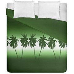 Tropical Sunset Duvet Cover Double Side (california King Size)