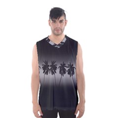 Tropical Sunset Men s Basketball Tank Top by Valentinaart