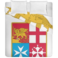 Coat Of Arms Of The Italian Navy Duvet Cover Double Side (california King Size) by abbeyz71