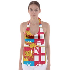 Coat Of Arms Of The Italian Navy Babydoll Tankini Top by abbeyz71