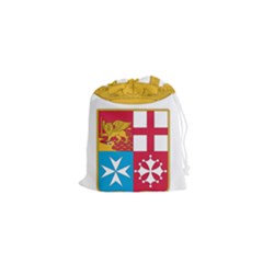 Coat Of Arms Of The Italian Navy Drawstring Pouches (xs)  by abbeyz71