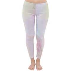 Watercolor Floral Classic Winter Leggings by Nexatart