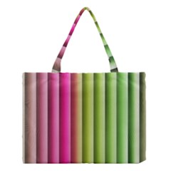 Vertical Blinds A Completely Seamless Tile Able Background Medium Tote Bag by Nexatart