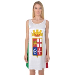 Naval Ensign Of Italy Sleeveless Satin Nightdress by abbeyz71