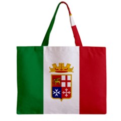 Naval Ensign Of Italy Zipper Mini Tote Bag by abbeyz71