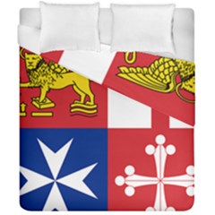 Naval Jack Of Italian Navy  Duvet Cover Double Side (california King Size) by abbeyz71