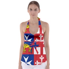 Naval Jack Of Italian Navy  Babydoll Tankini Top by abbeyz71