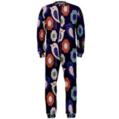 Cute Birds Seamless Pattern Onepiece Jumpsuit (men)  by Nexatart