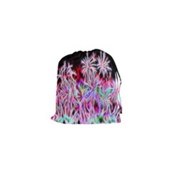 Fractal Fireworks Display Pattern Drawstring Pouches (xs)  by Nexatart