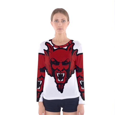 Dracula Women s Long Sleeve Tee by Valentinaart