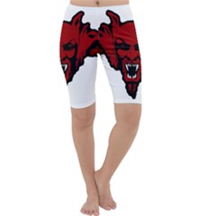 Dracula Cropped Leggings  by Valentinaart