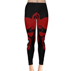 Dracula Leggings  by Valentinaart