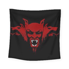 Dracula Square Tapestry (small) by Valentinaart