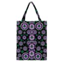 Fantasy Flower Forest  In Peacock Jungle Wood Classic Tote Bag View1