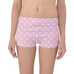 Pink Polka Dots Boyleg Bikini Bottoms