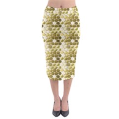 Cleopatras Gold Midi Pencil Skirt by psweetsdesign