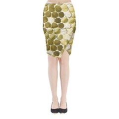 Cleopatras Gold Midi Wrap Pencil Skirt by psweetsdesign
