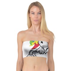 Angry Unicorn Bandeau Top by KAllan