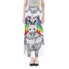 Angry Unicorn Maxi Skirts by KAllan