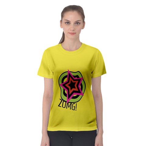 Zomg! Women s Sport Mesh Tee by NoctemClothing