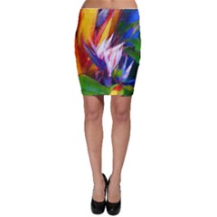 Palms02 Bodycon Skirt