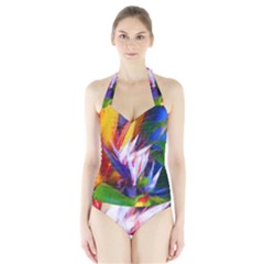 Palms02 Halter Swimsuit