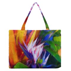 Palms02 Medium Zipper Tote Bag by psweetsdesign