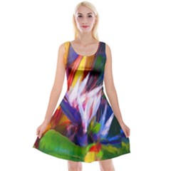 Palms02 Reversible Velvet Sleeveless Dress by psweetsdesign