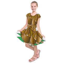 Young Bamboo Kids  Short Sleeve Dress