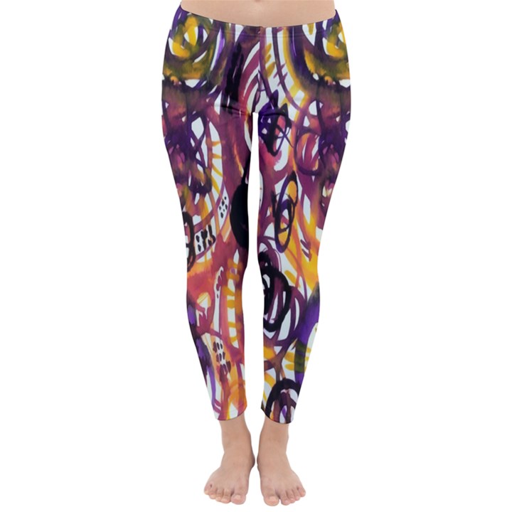 Autumnn Rainbow Classic Winter Leggings