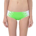 Bubble Polka Circle Green Classic Bikini Bottoms View1