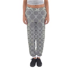 Circles Grey Polka Women s Jogger Sweatpants by Mariart