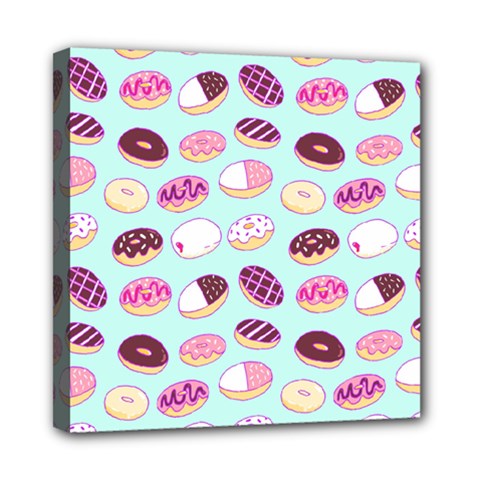 Donut Jelly Bread Sweet Mini Canvas 8  X 8 