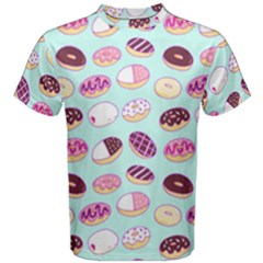 Donut Jelly Bread Sweet Men s Cotton Tee by Mariart