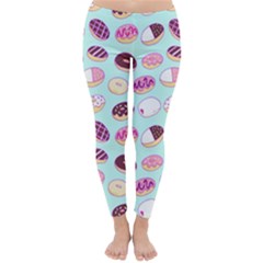 Donut Jelly Bread Sweet Classic Winter Leggings by Mariart