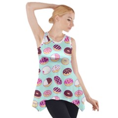 Donut Jelly Bread Sweet Side Drop Tank Tunic by Mariart