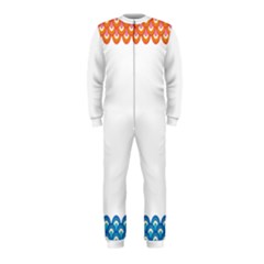 Fish Scales Dragon Circle Onepiece Jumpsuit (kids)