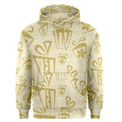 Gift Party Polka Grey Men s Pullover Hoodie by Mariart