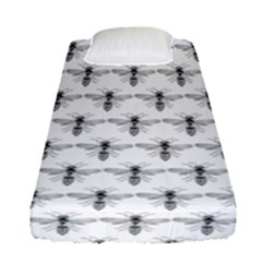 Bee Wasp Sting Fitted Sheet (single Size) by Mariart